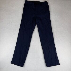 Ryan Seacrest Chino Pants Men's 30x32 Navy Textured Straight Fit‎ Flat Front